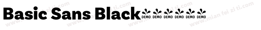 Basic Sans Black字体转换